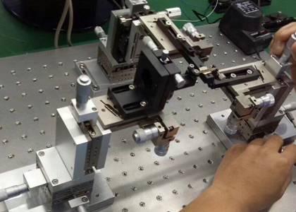 CWDM optical device debugging